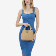 Сумка через плечо (кросс-боди) средняя Regina Notte Light taupe 4
