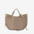 Шоппер большой Regina Notte Dark taupe 1