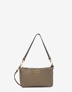 Сумка через плече (крос-боді) маленька Regina Notte Dark taupe