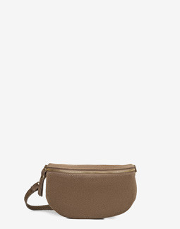 Поясна сумка (Сумка-банан) маленька Regina Notte Dark taupe