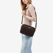 Сумка через плечо (кросс-боди) средняя Regina Notte Chocolate 4
