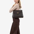 Сумка через плечо (кросс-боди) средняя Regina Notte Chocolate 4