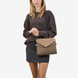 Сумка через плечо (кросс-боди) средняя Regina Notte Dark taupe 4
