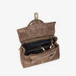 Сумка через плече (крос-боді) маленька Regina Notte Dark taupe 3