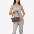 Сумка через плече (крос-боді) маленька Regina Notte Dark taupe 4