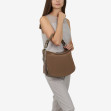 Сумка через плечо (кросс-боди) средняя Regina Notte Dark taupe 4