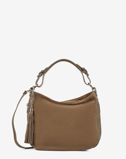 Сумка через плече (крос-боді) середня Regina Notte Dark taupe