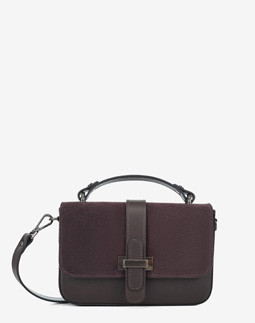 Сумка через плече (крос-боді) середня Regina Notte Chocolate