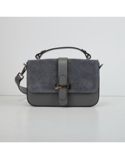 Сумка через плечо (кросс-боди) средняя Regina Notte Dark grey