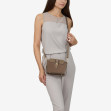 Сумка через плече (крос-боді) маленька Regina Notte Dark taupe 4