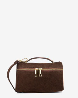 Сумка через плечо (кросс-боди) маленькая Regina Notte Brown