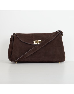 Сумка через плечо (кросс-боди) средняя Regina Notte Chocolate