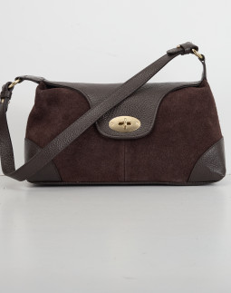 Сумка через плечо (кросс-боди) маленькая Regina Notte Brown