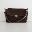 Сумка через плечо (кросс-боди) маленькая Regina Notte Chocolate 1