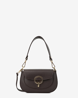 Сумка через плече (крос-боді) маленька Regina Notte Chocolate