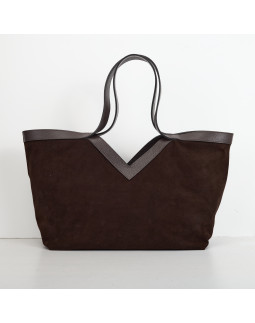 Шоппер большой Regina Notte Chocolate