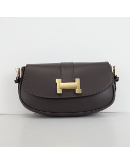 Сумка через плече (крос-боді) маленька Regina Notte Chocolate