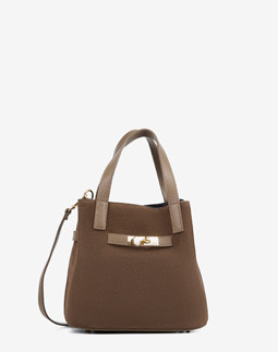 Тоут маленький Regina Notte Dark taupe