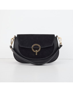 Сумка через плечо (кросс-боди) средняя Regina Notte Black