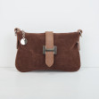 Сумка через плече (крос-боді) маленька Regina Notte Brown 1