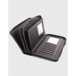 Гаманець дві блискавки InBag Black 4