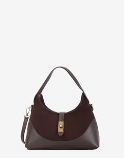 Сумка через плечо (кросс-боди) средняя Regina Notte Chocolate