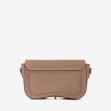 Сумка через плече (крос-боді) маленька Regina Notte Dark taupe 2