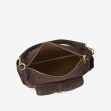 Сумка через плечо (кросс-боди) средняя Regina Notte Chocolate 3