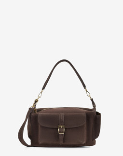 Сумка через плечо (кросс-боди) средняя Regina Notte Chocolate