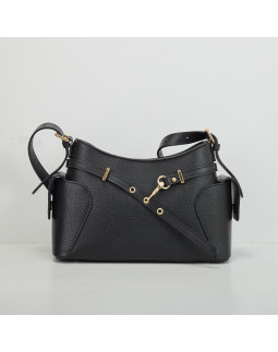 Сумка через плечо (кросс-боди) средняя Regina Notte Black