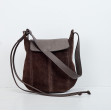 Сумка через плече (крос-боді) середня Regina Notte Chocolate 1