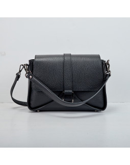 Сумка через плечо (кросс-боди) средняя Regina Notte Black