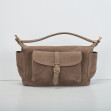 Сумка через плече (крос-боді) середня Regina Notte Dark taupe 1