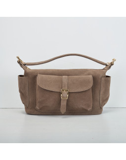 Сумка через плечо (кросс-боди) средняя Regina Notte Dark taupe