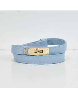 Ремінь 20 мм Regina Notte Light-blue (110 см)
