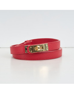 Ремінь 20 мм Regina Notte Red (110 см)