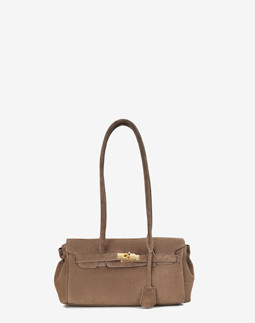 Тоут маленький Regina Notte Dark taupe