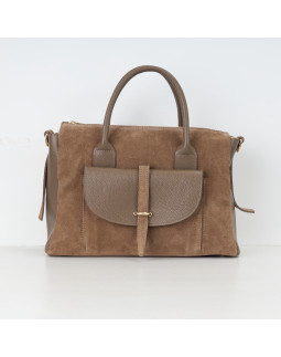 Тоут большой Regina Notte Dark taupe