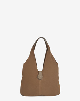 Шоппер большой Regina Notte Dark taupe