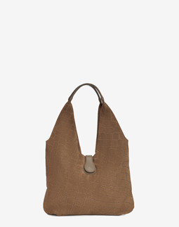 Шоппер большой Regina Notte Dark taupe