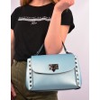 Сумка средняя InBag Light-blue metallic 6