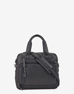 Портфель большой Hill Burry Black