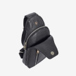 Поясная сумка (Сумка-банан) средняя InBag Black 4