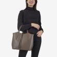Шоппер середній Regina Notte Dark taupe 4