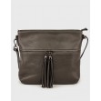 Сумка через плече (крос-боді) середня InBag Dark grey 1
