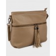 Сумка через плече (крос-боді) середня InBag Dark taupe 2