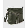 Сумка через плече (крос-боді) середня InBag Dark green 2