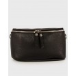 Поясна сумка (Сумка-банан) маленька InBag Black 1