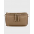 Поясна сумка (Сумка-банан) маленька InBag Dark taupe 1