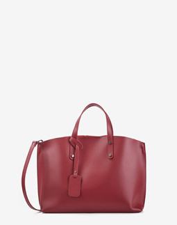 Шоппер большой Regina Notte Dark red